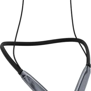 Aroma NB119 Titanium Pro Upto 100 Hr Playtime*,ENC,Fast Charging,Dual Pairing Neckband Bluetooth  (Chrome Black, In the Ear)