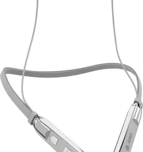 Aroma NB119 Titanium Upto 48Hr Playtime*, Fast Charging, Dual Pairing Neckband Bluetooth  (Silver, In the Ear)
