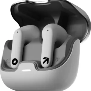 GOBOULT (formerly Boult) Z40 with ENC Mic, 60Hr Battery, Metal Finish, Low Latency, 5.3v Bluetooth  (White, Grey, In the Ear)