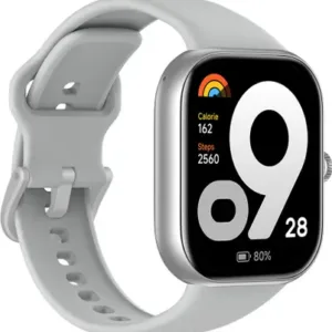 REDMI Watch Move 1.85 Premium AmoLED,14 Day Battery,Best Accuracy,Dual Core Processor Smartwatch  (Silver Sprint Strap, Free Size)