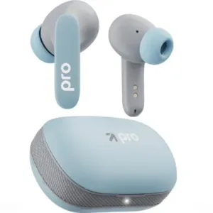 GOBOULT (formerly Boult) Y1 Pro with 4 Mic ENC, 60Hrs Battery Life, Fast Charging, 5.3v Bluetooth  (Powder Blue, True Wireless)