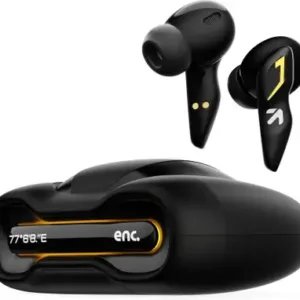 GOBOULT (formerly Boult) Astra with Quad Mic ENC, 48Hrs Battery, Made in India, 5.3v Bluetooth  (Black Gloss, True Wireless)